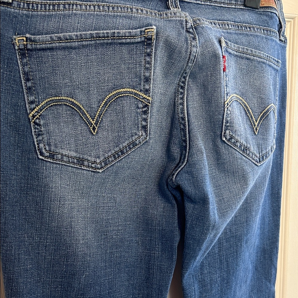 Levi's Blue Straight Leg Women's Jeans